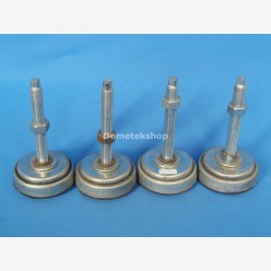 Paulstra 3.5" leveling feet (Lot of 4 Paulstra 3.5" leveling feet (Lot of 4